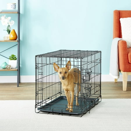 UPC: 0840345100252 | Paws & Pals Wire Dog Crate with Tray (24-inch) (Small)