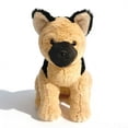 thumbnail image 1 of Peluche de perro realista, cachorro de peluche tumbado, súper suave, para niños y adultos, ideal como regalo de decoración del hogar., 1 of 7