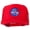 Red, variant on NASA Insignia Embroidered Youth Foam Mesh Cap - White OSFM