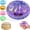 Purple, variant on Sugar Glitter Dumpling Squishy,Viral Bao Bun Squishy Dumling Mystery Box,Stress Relief Fidget Squeeze Toys for Holiday & Birthday Gift (Golden)