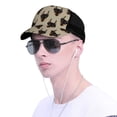 thumbnail image 4 of Lsque Cute Black Dog Printed Trucker Hat - Baseball Cap for Men Women - Breathable Mesh Side, Adjustable Fit - for Casual Wear, 4 of 7