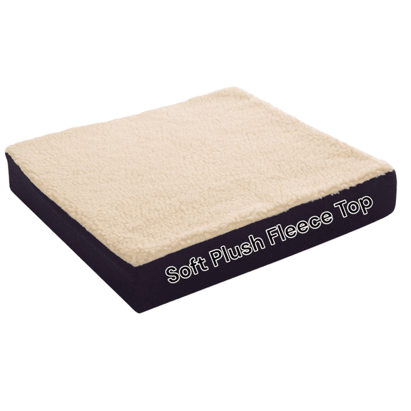 Essential Medical Supply Fleece Wheelchair and Comfort Seat Cushion - 18 In X 16 In X 3 In