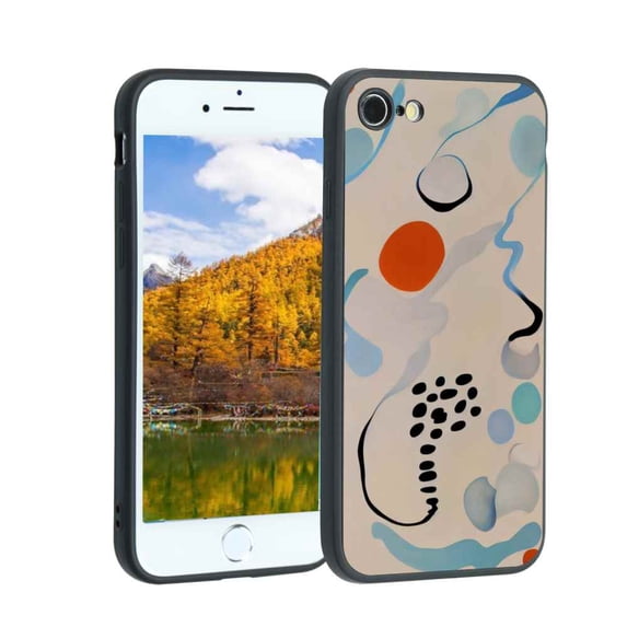 Compatible with iPhone 8 Phone Case, Abstract-6th-Gen-1 Case Silicone Protective for Teen Girl Boy Case for iPhone 8
