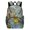 HuWng-3, variant on Happy Frog Plays Ukulele Pond Teenage Backpack Middle Students Bookbag Outdoor Daypack