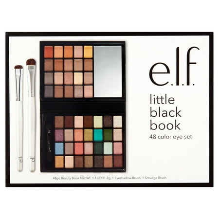 e.l.f. Little Black Book Color Eye Set, 48 count, 1.1 oz