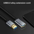 thumbnail image 3 of Gwong Electrónica Cable de cable de extensión de alta velocidad de 50/100 / 150cm USB 3.0 5GBPS cable de cable de extensión de alta velocidad para TV inteligente, 3 of 7