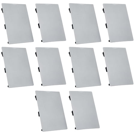 10 Rockville WA6570 6.5" 70V Commercial In-Wall Speakers in White 40W/20W/10W/5W