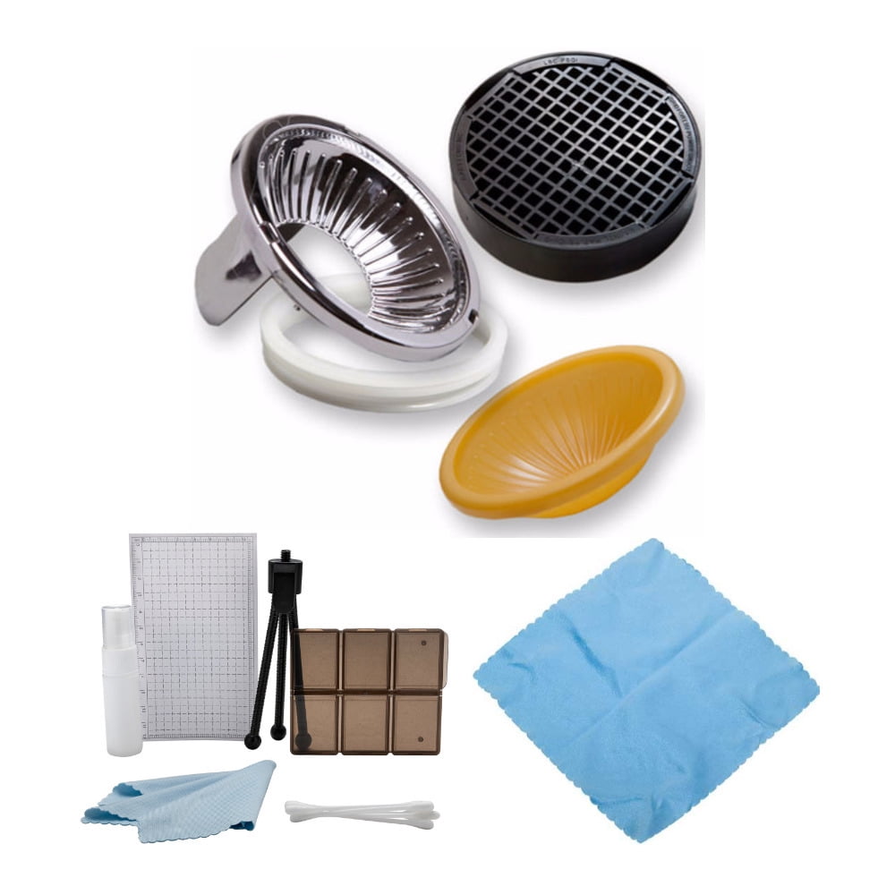 Gary Fong Lightsphere Flash Diffuser Dome Kit with Accessory Bundle