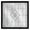 Black, variant on Spring Flower PE Nickel 47.5" x 47.5" Bronze New Construction Decorative Glass Window