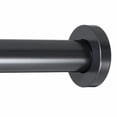thumbnail image 1 of Ivilon Shower Tension Curtain Rod - Adjustable Tension Rod for Shower Curtains, Bathroom, or Windows, Easy to Install, No Drilling Required, Rustproof, Spring Loaded, Adjustable 24 to 36 Inch Black, 1 of 5