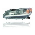 thumbnail image 4 of Headlight Assembly - DEPO Compatible/Replacement for '16-17 Honda Accord Sedan EX/EXL/Sport/SE - Halogen-Type With LED Daytime Running Light - Left Driver Right Passenger Set 33100T2AA81, 33150T2AA81, 4 of 4