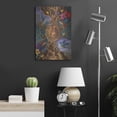 thumbnail image 6 of Luxe Metal Art 'Blissful Solitude' by Gina Matarazzo, Metal Wall Art, 16"x24", 6 of 9