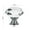 30mm 16pcs, variant on 16Pcs Transparent Crystal Door Knobs Hardware Diamond Shape Design Crystal Glass Knobs