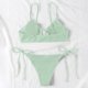 thumbnail image 5 of Trajes de baño para mujer, casuales y de moda, de color sólido, sin mangas, con abertura, para mujer, trajes de baño para mujer, trajes de baño para mujer, trajes de baño de moda playera para mujer, 5 of 8