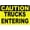 Warning Sign 1, variant on Caution Turtles Will Bite Sign 8"x12", Aluminum Tin Warning Signs for Home Outdoor Garden, Weatherproof Safety Sign for Reptile Area