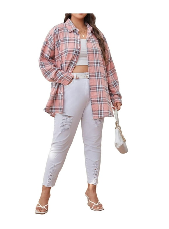 Plus Size Plaid Clothing