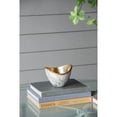 thumbnail image 3 of A&B Home Set of 2 Aluminum Bowl with Black and White Marble Pattern, 3 of 7