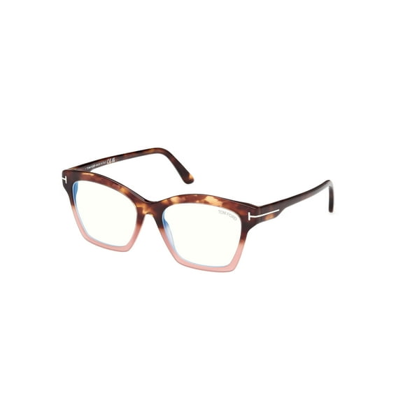 Eyeglasses Tom Ford FT 5965 -B 055 Havana/Monocolor / Coloured Havana