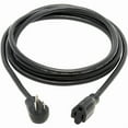 thumbnail image 2 of Eaton Tripp Lite Series Power Extension Cord, Right-Angle NEMA 5-15P to NEMA 5-15R, Heavy-Duty, 15A, 120V, 14 AWG, 10 ft. (3.05 m), Black, 2 of 5