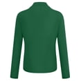 thumbnail image 5 of Ketyyh-chn99 Blazers for Womens Coats Dressy Blazers for Women Scoop Blazer Womens Fleece Jackets Women Casual Solid Single Button Lapel Long Sleeve Slim Suit Blazers Coat for Office Ladies Green,M, 5 of 5