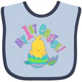 thumbnail image 3 of Inktastic My First Easter Cute Chick Just Hatched Boys or Girls Baby Bib, 3 of 4
