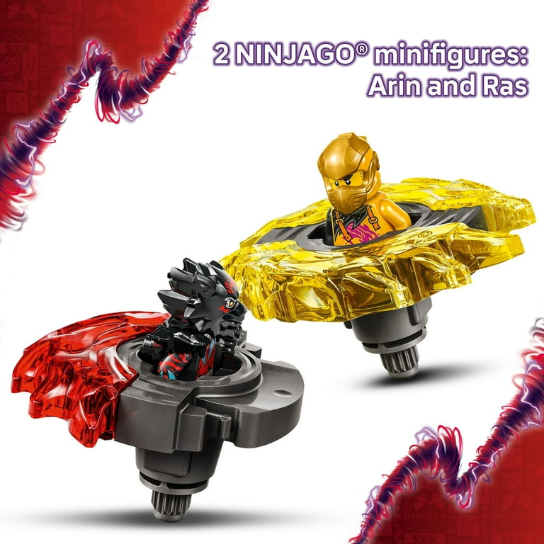 コレクションシリーズヘラクレスリッキー-2 LEGO, NINJAGO Dragon Spinjitzu Battle Pack, 71826, with 2