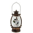 thumbnail image 2 of 10'' Tall LED Lantern with Spinning Action and Timer function Table Decor, Snowman Choir, 5.1'' x 4.4'' x 10'' inches, 2 of 3