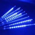 thumbnail image 3 of Juego de 1/2/3/4 luces LED para lluvia de meteoritos, para Navidad, con forma de gota de lluvia y nieve, conectables, para decoración de árbol de Navidad, UE/EE. UU., 3 of 5