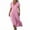 PinkB, variant on Dresses for Women Plus Size Akafmk Summer Dresses for Women Casual Dresses,Solid Color V-Neck Long Dress Short Sleeve Maxi Dresses Cotton Linen A Line Beach Sundress