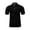 6Black30, variant on Men's Button Down Shirts Summer Solid Color Sportswear Wicking Shirts Casual Short Sleeve Performance Knit Shirts Stylish Tops S