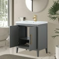 thumbnail image 3 of Vanity Art 30” Single Sink Bathroom Vanity Cabinet with Ceramic Countertop, 3 of 9
