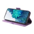 thumbnail image 3 of K-Lion Wallet Case for Samsung Galaxy S20 FE/Lite,Shockproof Magnetic Clasp Folio Flip Kickstand ID Credit Card Slots Holder PU Leather Wallet Phone Cover with Wrist Strap,Purple, 3 of 14