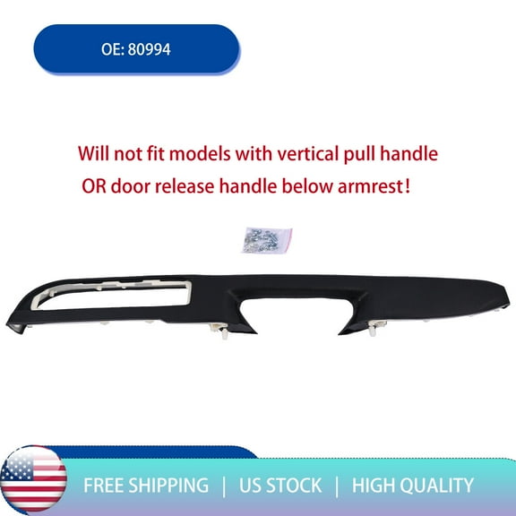 Front Driver Side Door Armrest Repair 80994 for Chevrolet Suburban 2010 2011 2012 2013 2014 84127280 84127285