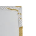 thumbnail image 3 of Ambesonne Summer Fitted Sheet, Card with Crabs Sea, Full Size, Sand Brown and White, 3 of 3