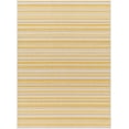 thumbnail image 2 of BoutiqueRugs Grian Contemporary Geometric Runner Rug - Modern Minimalist Striped Carpet for Hallway, Patio, Terrace - Outdoor Safe - Yellow, Mustard, Cream - 2'7" x 10', 2 of 8