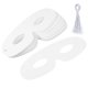 thumbnail image 4 of 40 sets Máscara de papel pintable de mascarilla de bricolaje máscara de bricolaje blanco para mascarada, 4 of 7