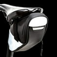 thumbnail image 6 of Moyitang Bike Saddle Bag Under Seat Lightweight Strap on Storage Pouch Bike White Reflectiive, 6 of 9