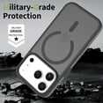 thumbnail image 5 of Magnetic for iPhone 17 Pro Case, [Compatible with MagSafe][Not Yellowing][Military-Grade Protection] Crystal Clear Shockproof Protective case for iPhone 17 Pro, 5 of 7