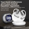 thumbnail image 3 of Auriculares Bluetooth de oído abierto, resistentes al agua, control táctil, 40 h, 3 of 9