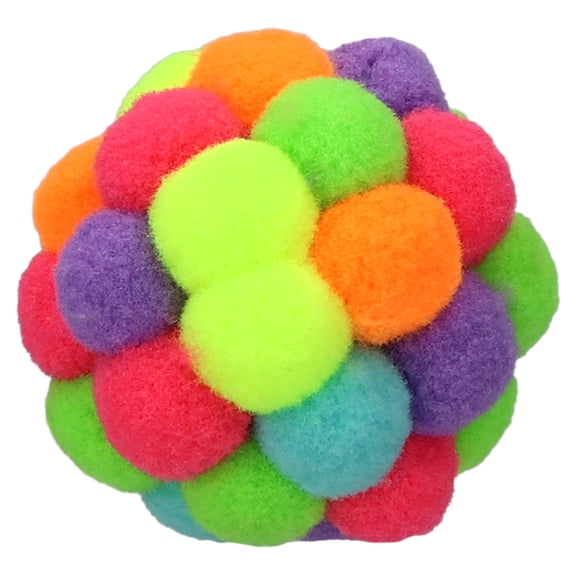 Vibrant Life Pastel Pom Pom Cat Toy, 1 Piece