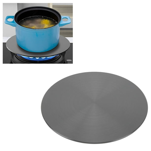 Flame Guard Simmer Plate, Heat Diffuser Plate Threaded Body For Gas