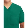 thumbnail image 3 of Healing Hands Purple Label - Men's Jake Top 's Three Pocket V-Neck Scrub Top, 3 of 9