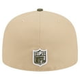 thumbnail image 4 of Men's New Era  Beige/Olive Washington Commanders Color Pack A-Frame 59FIFTY Fitted Hat, 4 of 5