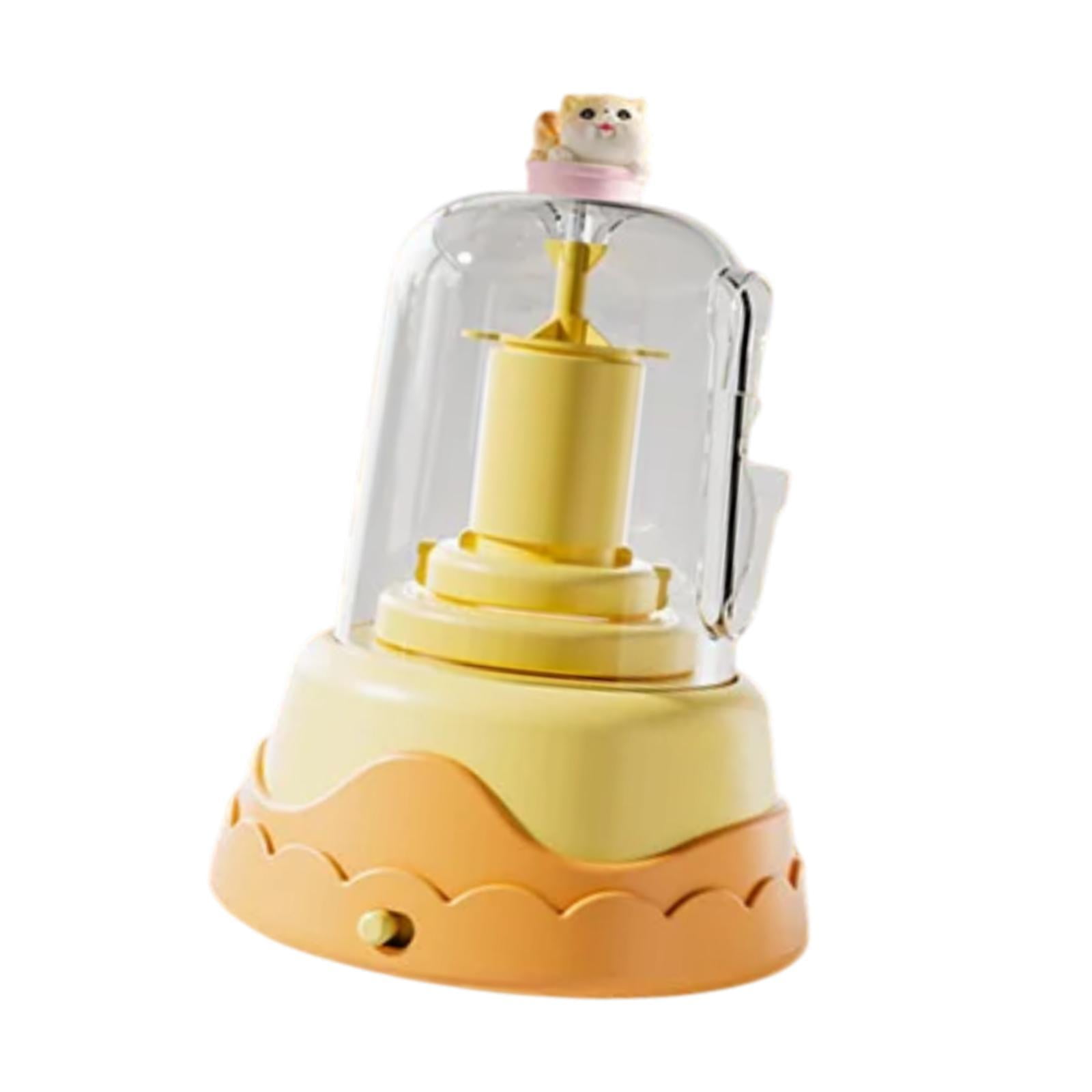 FVDPWYE Electric Pottery Wheel for Kids Complete Kit Educational Toy Pottery Machine for Yellow