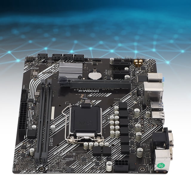 Placa base informática de escritorio, M ATX Gaming Motorboard DDR4 x 2 Para CPU de 14 nm
