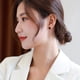 thumbnail image 2 of Elegant Four-Leaf Clover Stud Earrings - Stainless Steel with 14K Gold Plating - Perfect Gift for Women, 2 of 5
