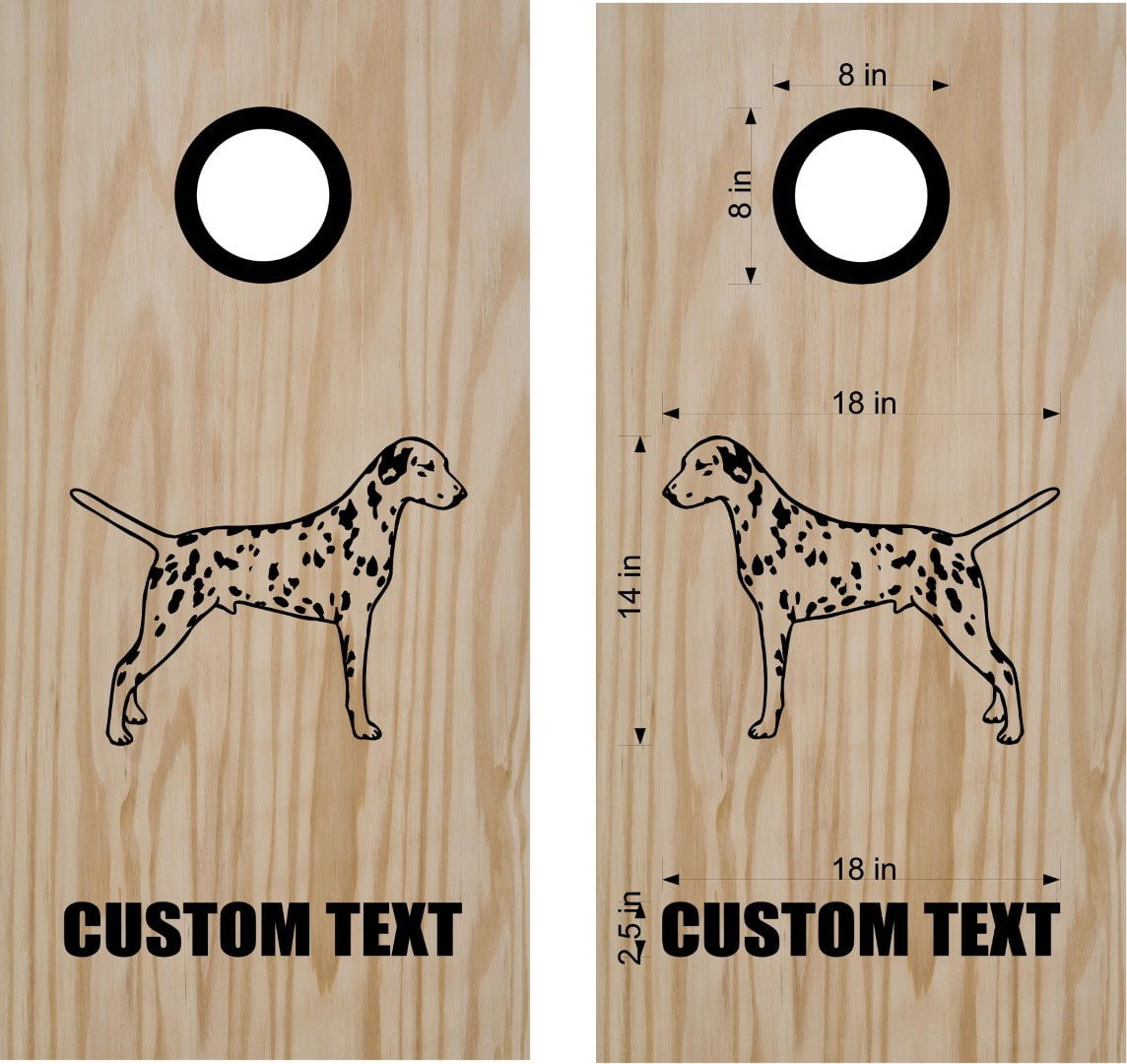 VINYL WRAPS Cornhole Boards DECALS Pitbull Dog Bag Toss Game Stickers 255 