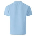thumbnail image 5 of Men's Summer Crewneck Jacquard T-Shirts Casual Short Sleeve Tops for Everyday Wear Fashionable Tee Mens T-Shirts Pink Under Arm Our Big and Tall 2x, 5 of 5