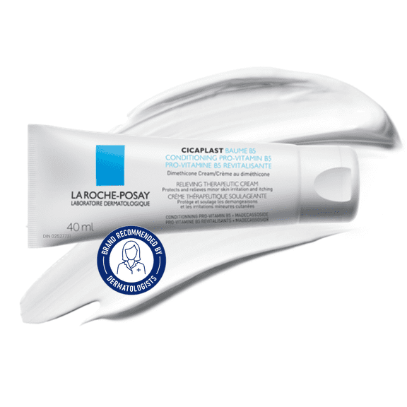 La Roche-Posay Cicaplast Baume B5, Soothing Repair Balm with Panthenol for Dry Skin, 40mL