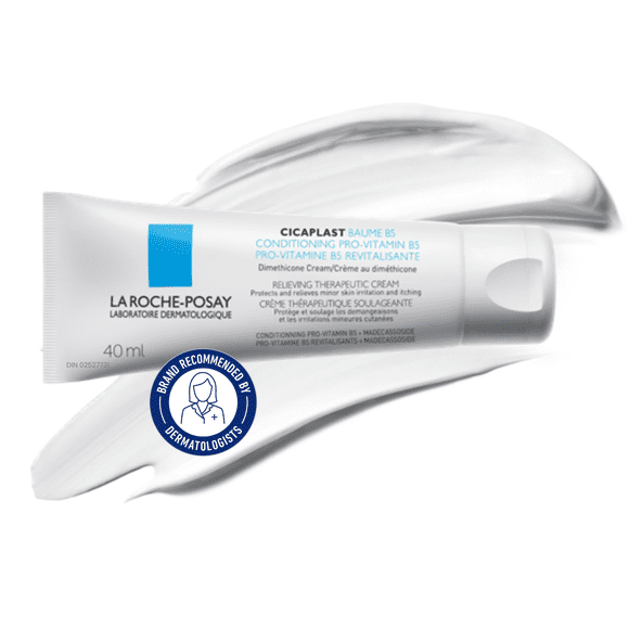 La Roche-Posay Cicaplast Baume B5, Soothing Repair Balm with Panthenol for Dry Skin, 40mL